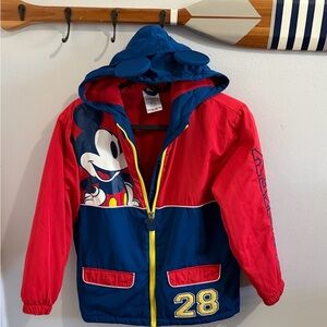 Disney Red and Blue Mickey Mouse Kids Jacket